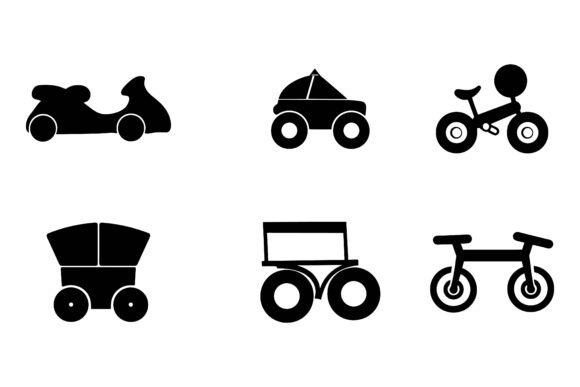 Baby Toys Accessories Silhouette Bundle: A Versatile Design Kit for Print-on-Demand Success