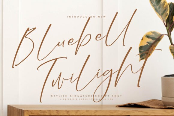Bluebell Twilight: Elevating Design with a Signature of Sophistication