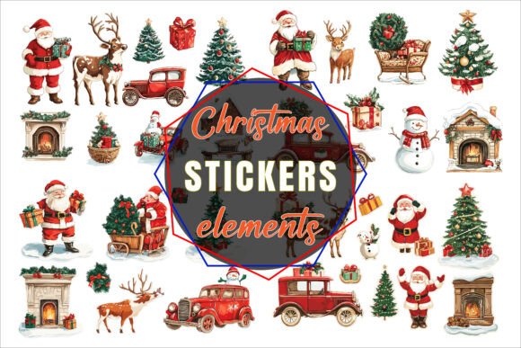 Christmas Vector Stickers Art: A Practical Guide to Enhancing Holiday Projects