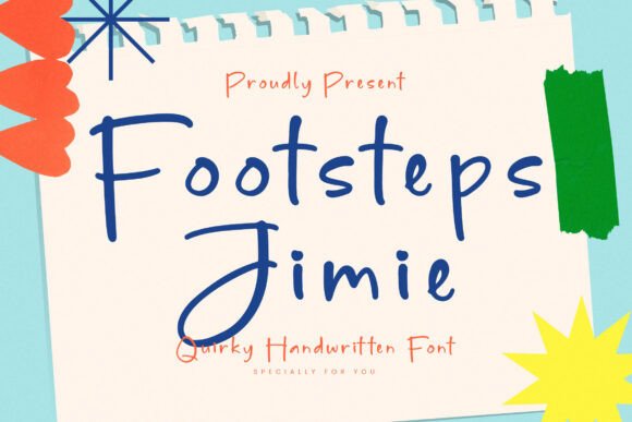 Footsteps Jimie: A Modern Script Font for Timeless Design Projects
