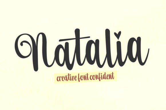 Hey Natalia: A Versatile Script Font for Modern Design Needs